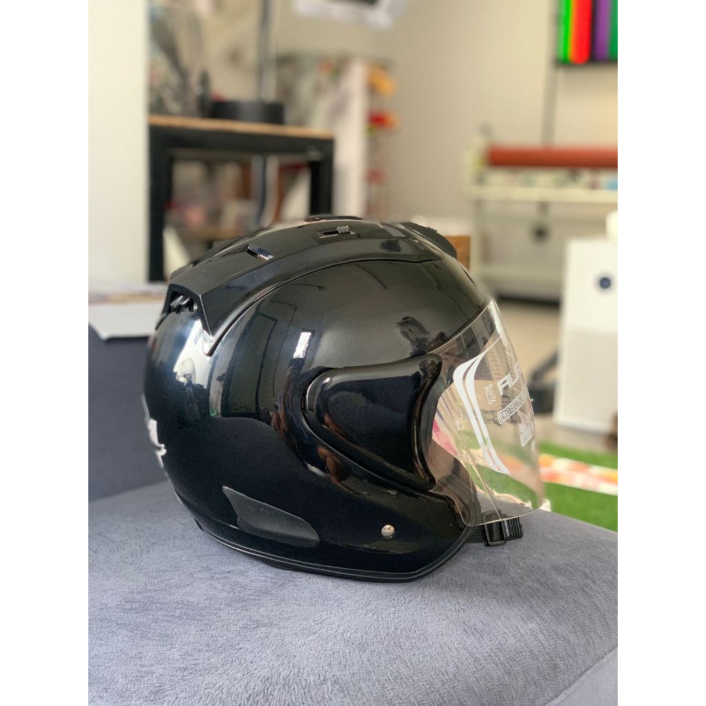 ( TIDAK BISA COD) Custom Helm aura ala arai