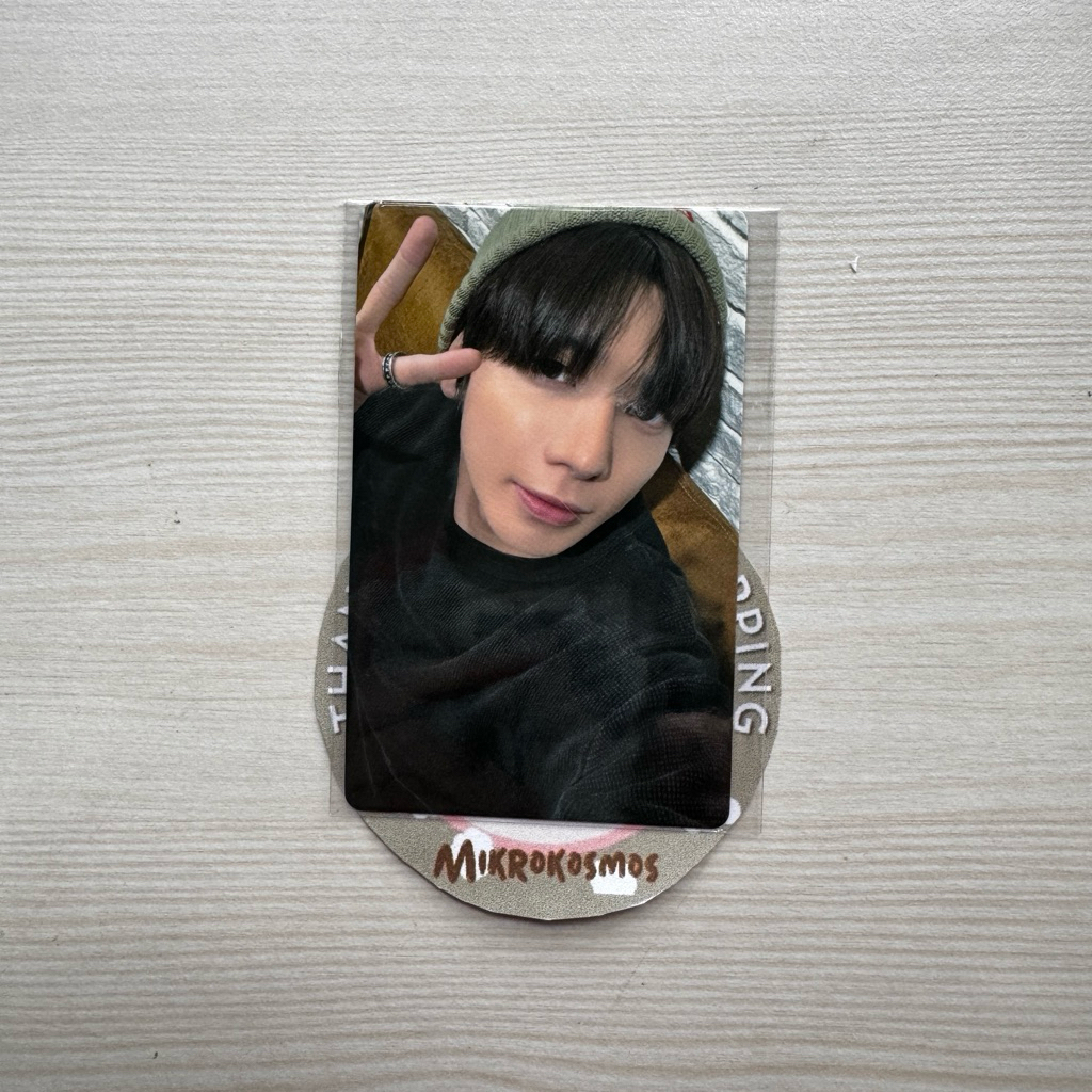 SEALED OFFICIAL photocard Taehyun TXT - TSCT together album LD weverse japan limited siap kirim