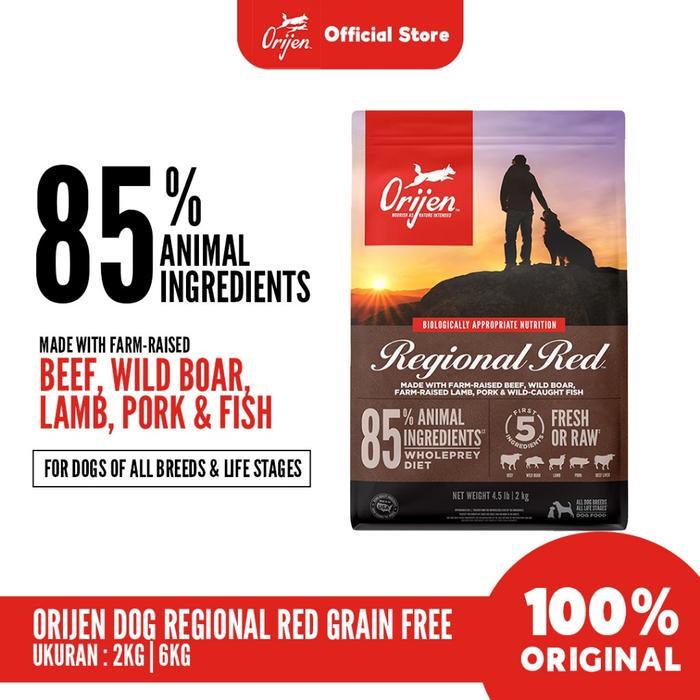 ORIJEN Regional Red Dry Dog Food 6kg