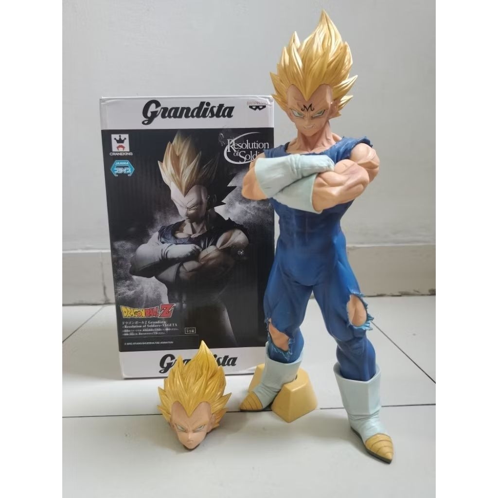 Grandista Dragon Ball Z Majin Vegeta Original
