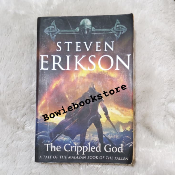 ORIGINAL Bekas Buku Steven Erikson The Crippled God - English Version