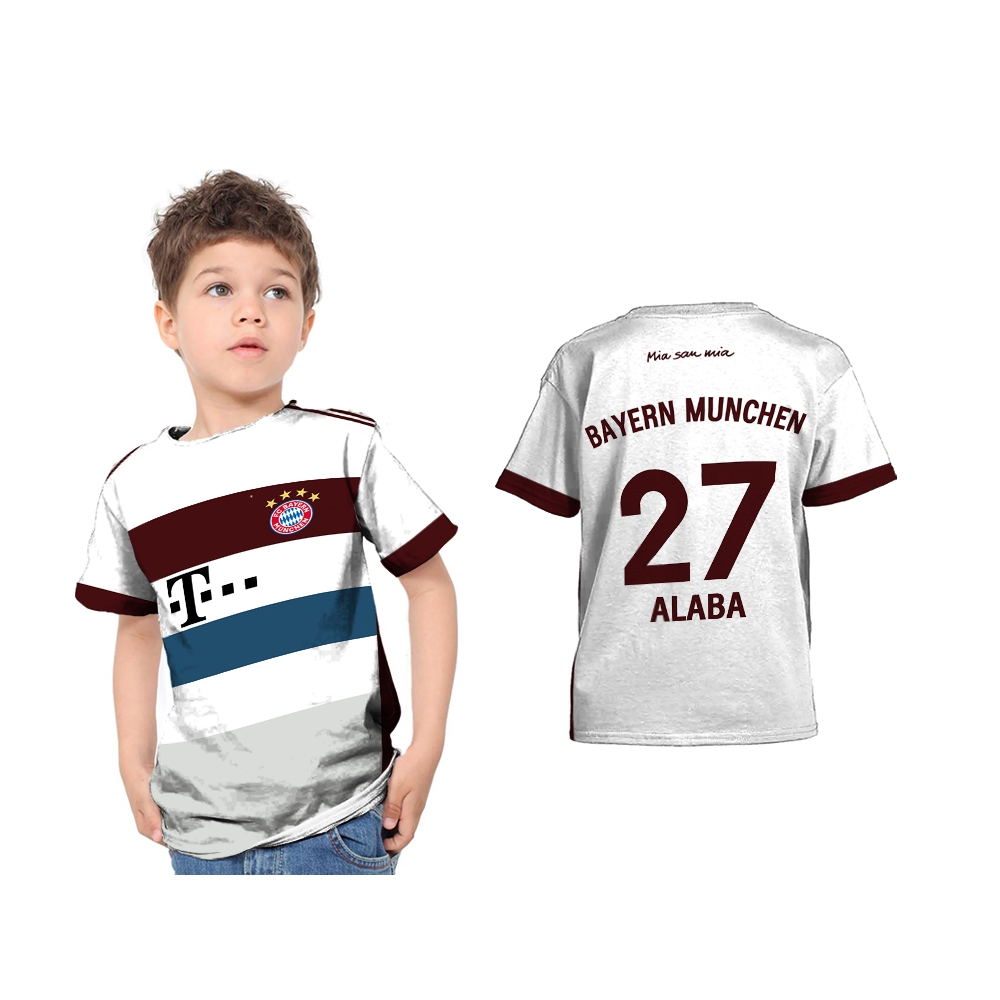301KIDS - Baju Anak Kaos Jersey FC BAYERN MUNCHEN - VINTAGE 2014-15 Full Printing Custom