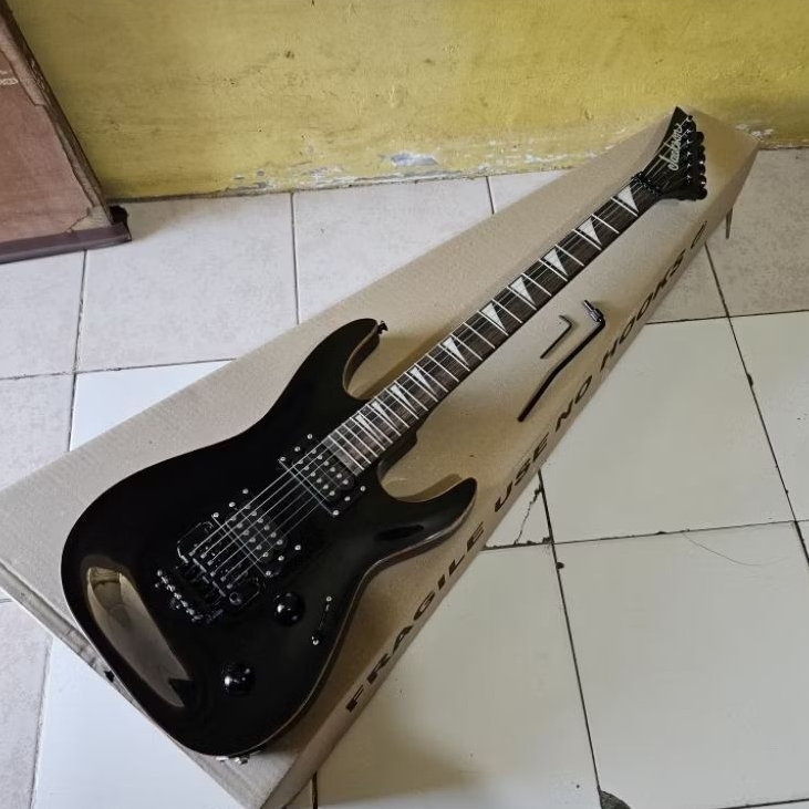 Gitar jackson dinky black new