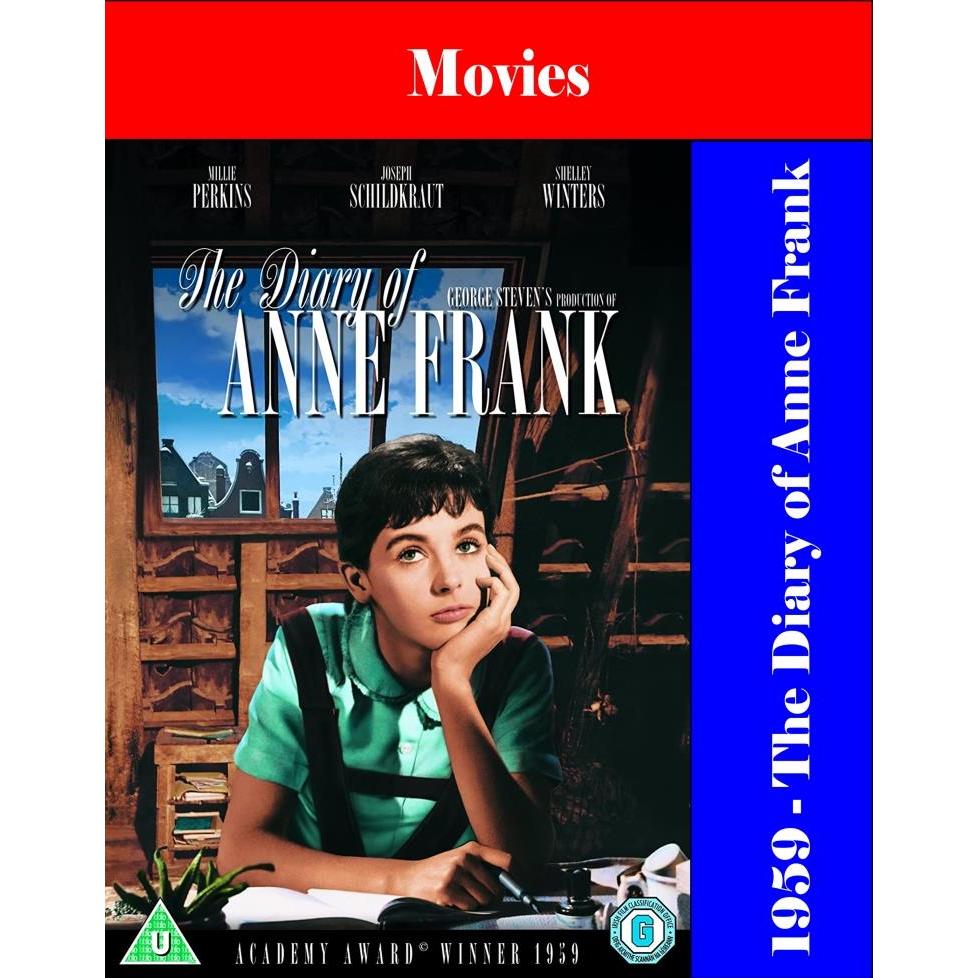 DVD - The Diary of Anne Frank (1959)