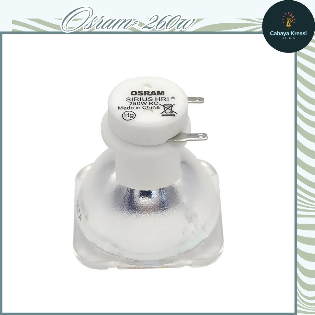 Bohlam Osram 260W (Moving Head Beam 9R)