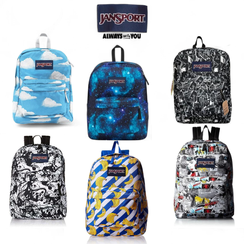 Tas Jansport Superbreak Galaxy Unisex COD Jansport Backpack Kanvas Premium Fulltag - Banyak Varian