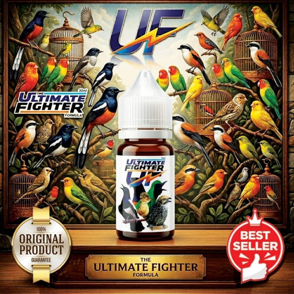 The Ultimate Fighter Formula 30ml - Vitamin Khusus Burung Kontes Import Filipina untuk semua jenis M