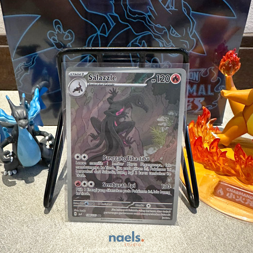 Salazzle 128/123 - ID - Indonesia - AR - Ledakan Peniada - Pokemon TCG