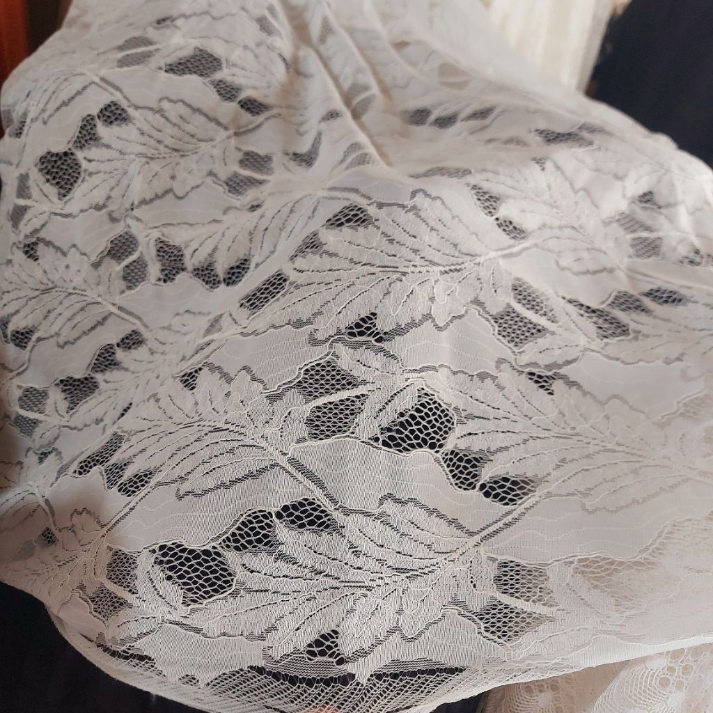 kain brokat motif bunga  - kain brokat meteran  - kain brokat luxury - kain brokat ( BW ) 1Y