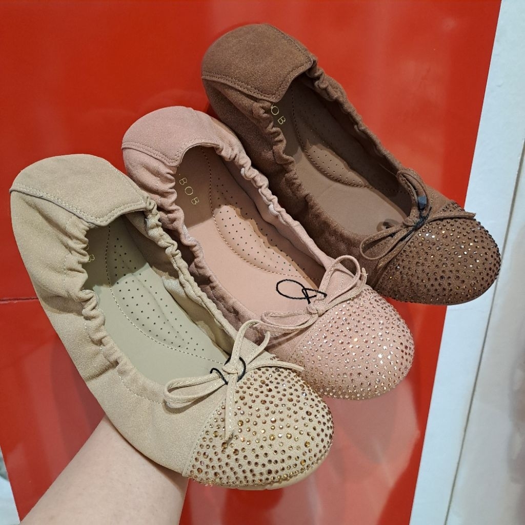 Be bob sepatu flat wanita super lentur