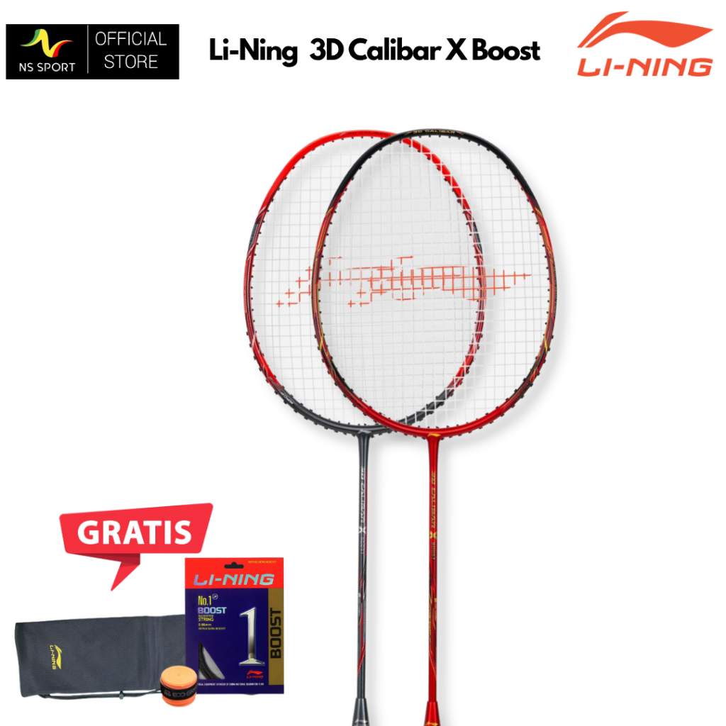 Lining Raket Badminton 3D Calibar X Boost