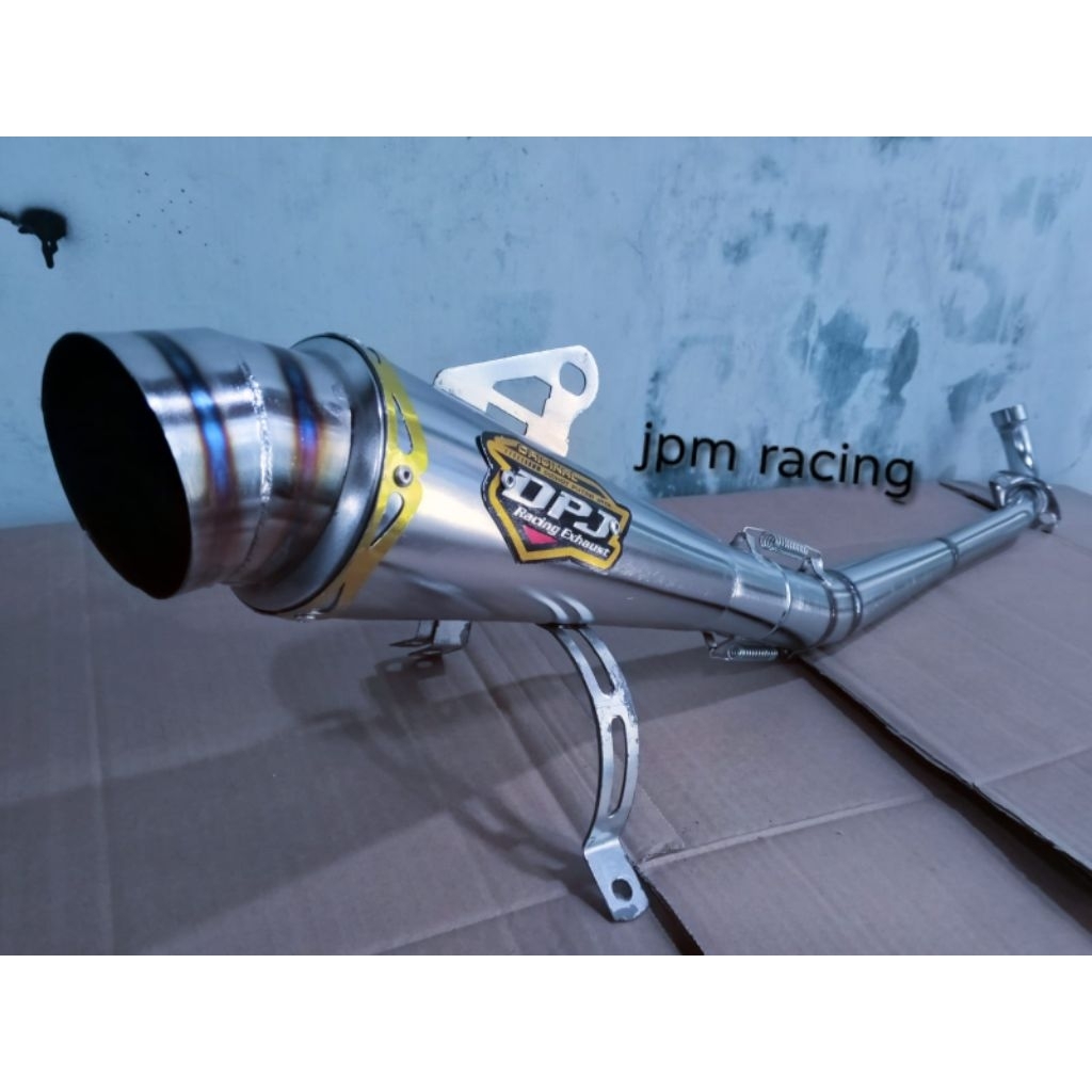 knalpot DPJ supra x karizma revo grend legenda revo fit