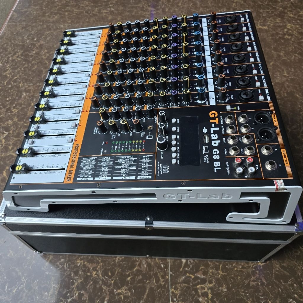 Mixer Analog RDW GT Lab 8 BL / 8BL + KOMPRESS - 8 channel