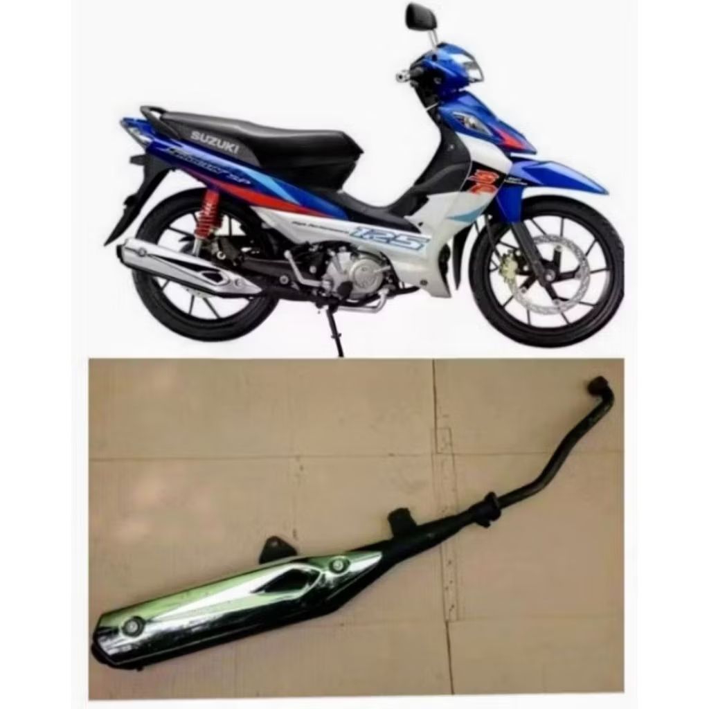 Slenser knalpot standar Shogun SP 125 NR