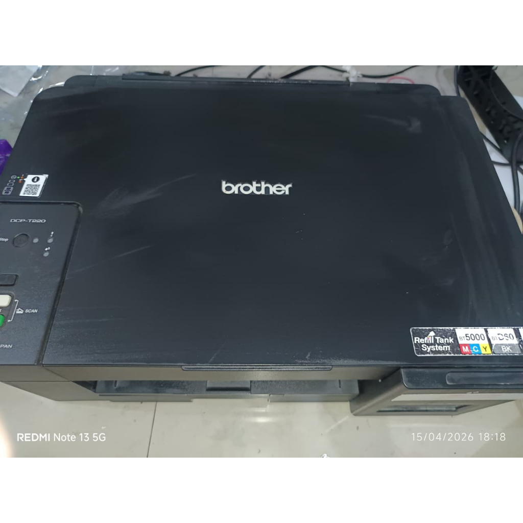 printer scan copy brother-T220 bekas barang (98)