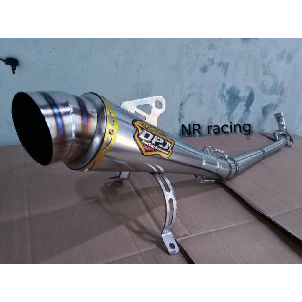 knalpot dpj racing Supra x karisma Revo grend revo fit