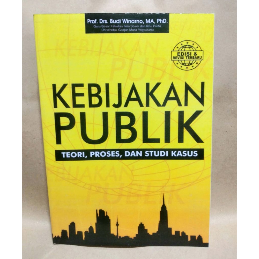 buku kebijakan publik by budi winarno