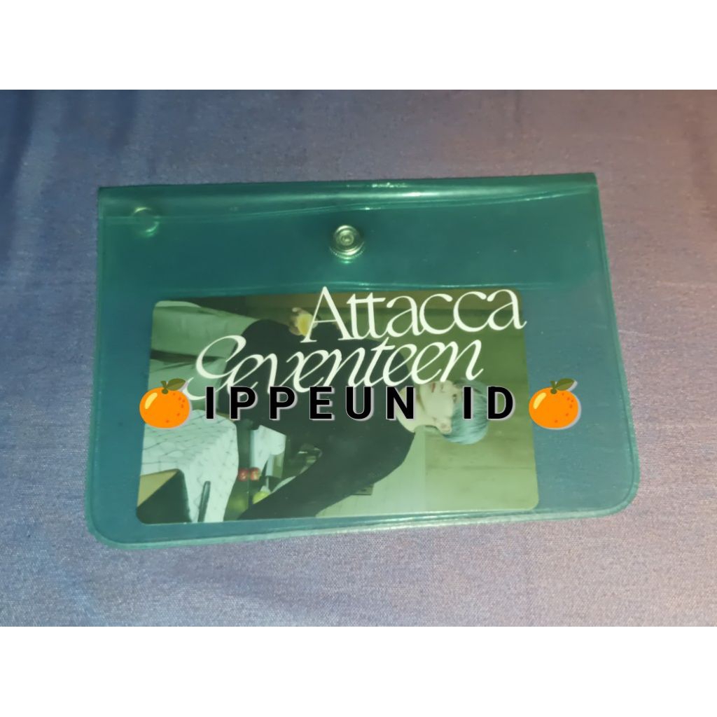 READY STOCK SEVENTEEN POB ATTACCA SET WALLET + PC BENEFIT ALBUM SVT PHOTOCARD ATTACA