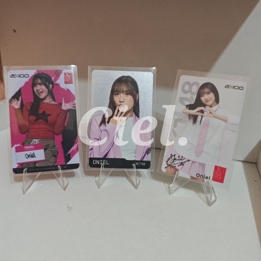 Photocard - PC Oniel JKT48 x Axioo V1 V2 V3