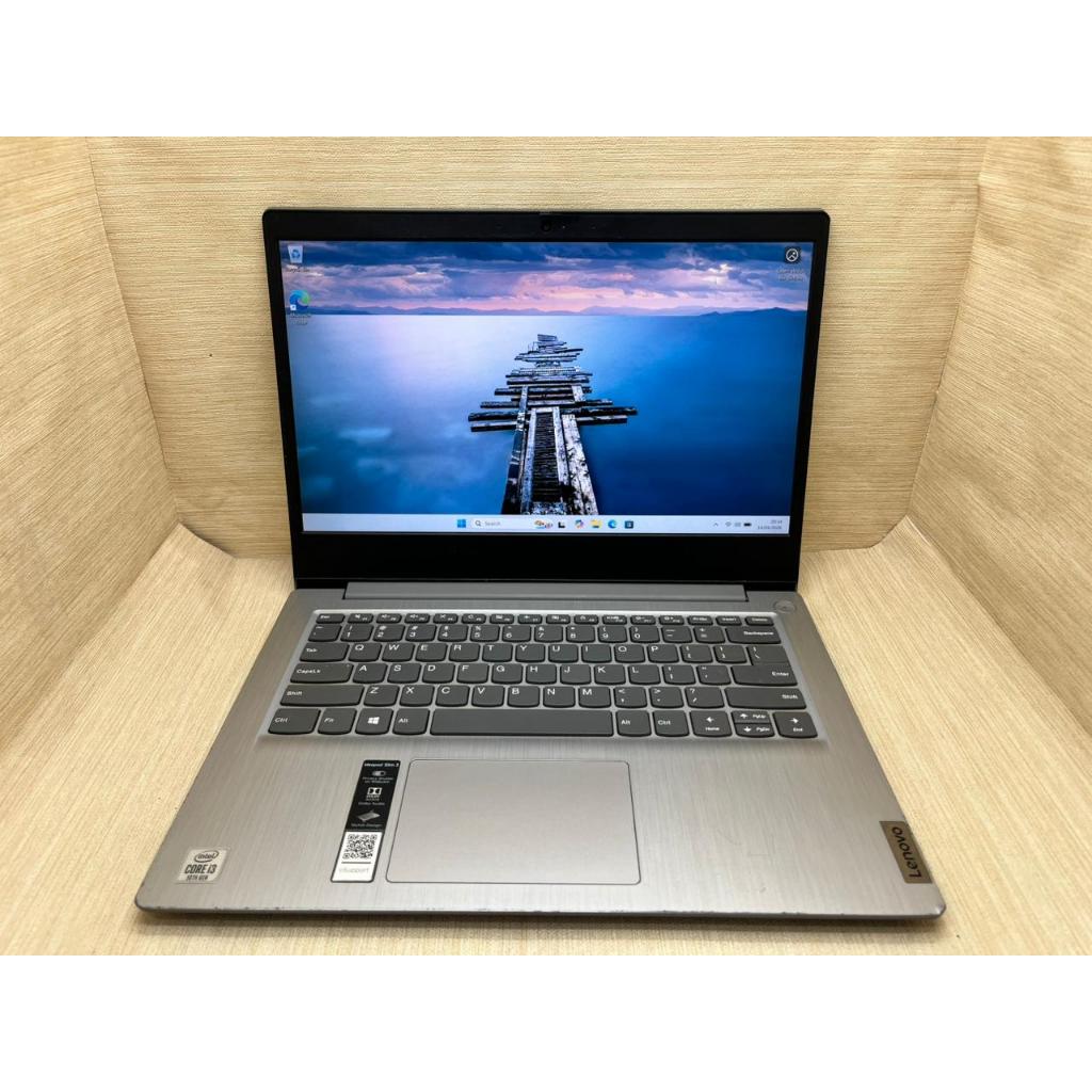 LAPTOP LENOVO IDEAPAD SLIM 3 INTEL CORE I3-10110U RAM 4 GB SSD 512 GB SECOND BERGARANSI