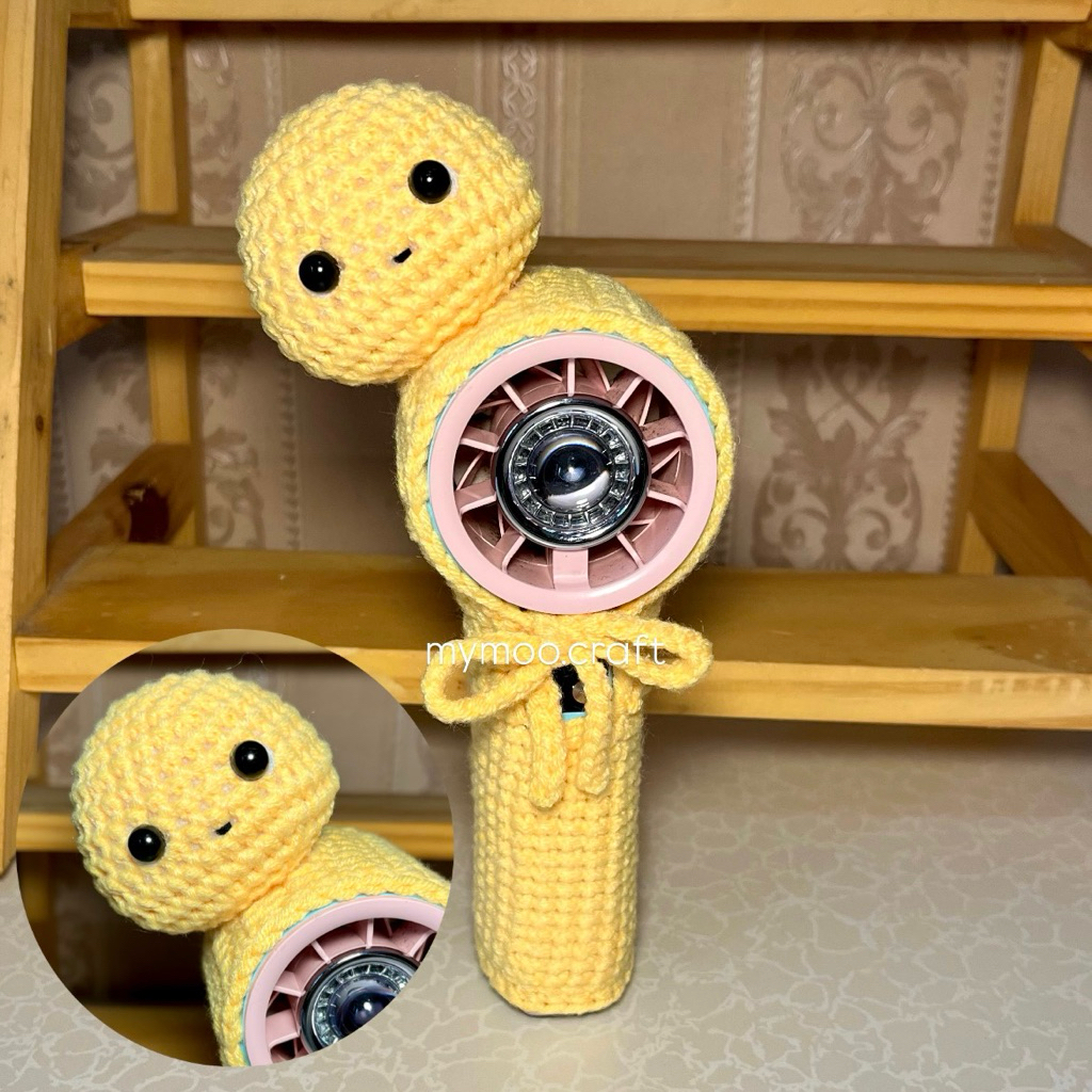 [mymoo.craft] goojodoq fan cover crochet gfs001/gfs006/ gfs002 dan jisulife hand fan pro1 (part 2) |