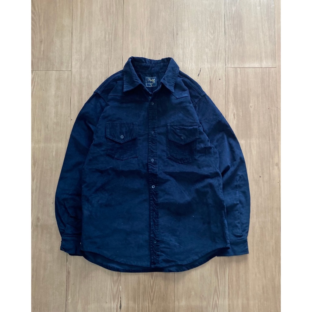 OUTERSHIRT PARLENT WESTERN CORDUROY KEMEJA PRIA VINTAGE CASUAL STREETWEAR