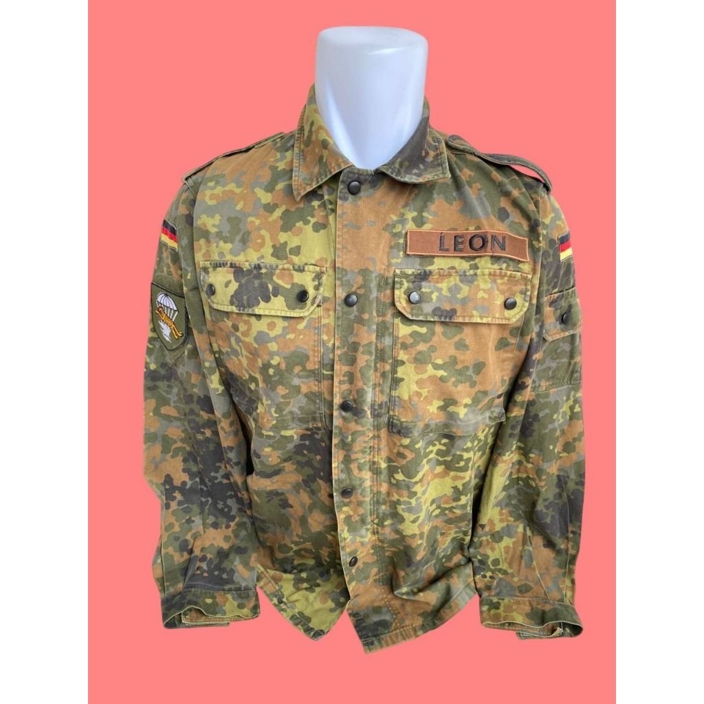 Kemeja BDU Camo Loreng Flecktarn Tentara Jerman Army Original (38)