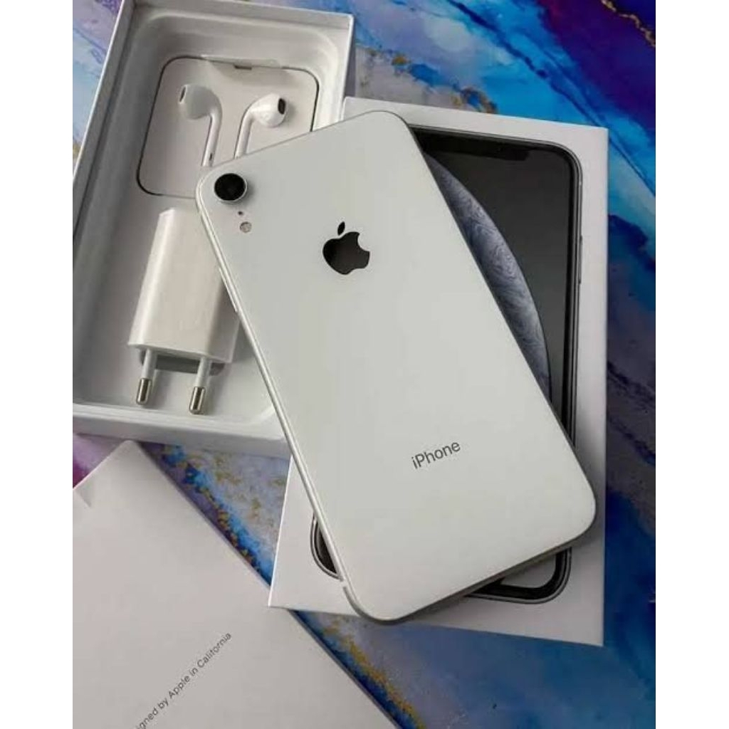 [SECOND] iPhone XR Original (RESMI iBox) - 128GB, Fullset, Kondisi Mulus, Free Softcase & Tempered G
