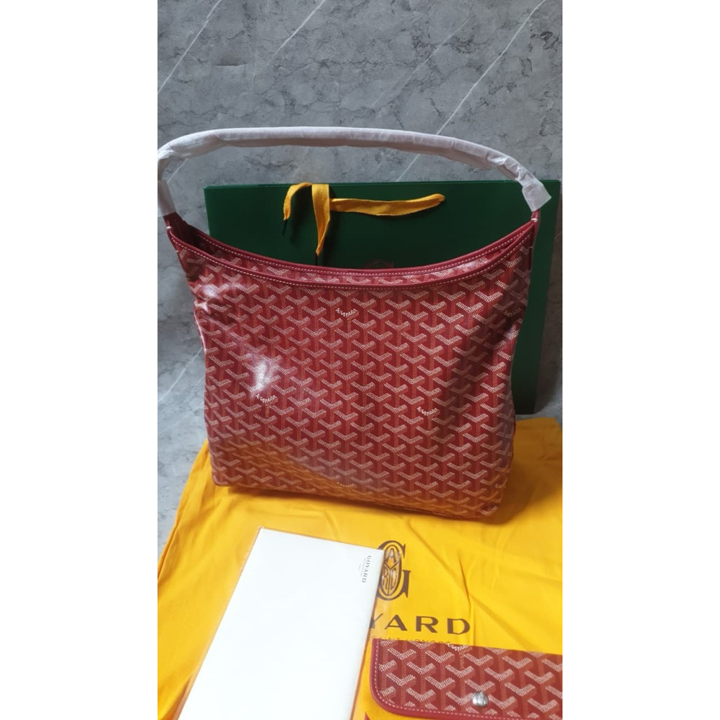 goyard boheme hobo - red