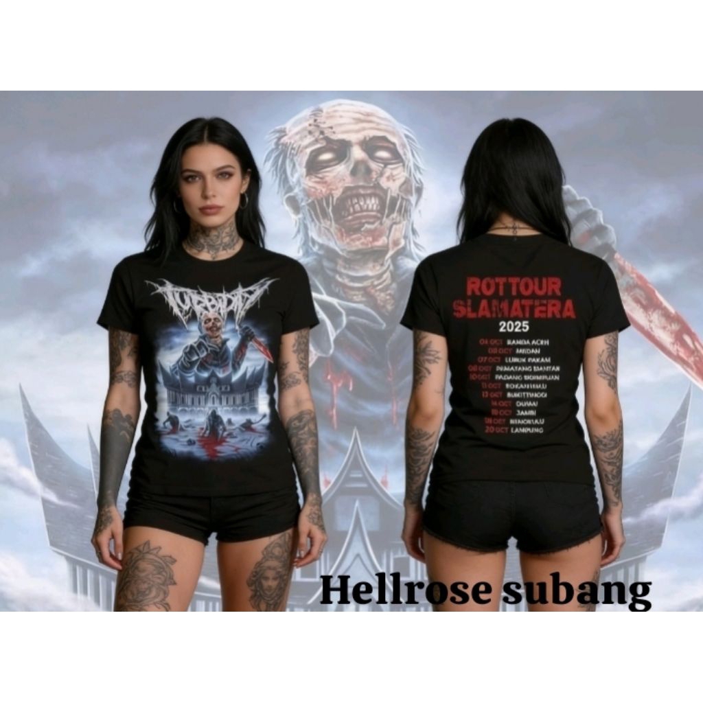 TURBIDITY - ROTTOUR SLAMATERA 2025 -| KAOS BAND METAL ORIGINAL