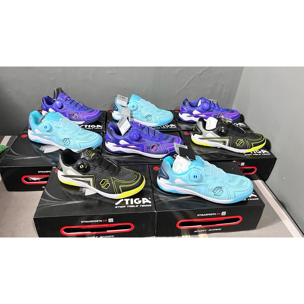 sepatu tenis meja stiga bos terbaru