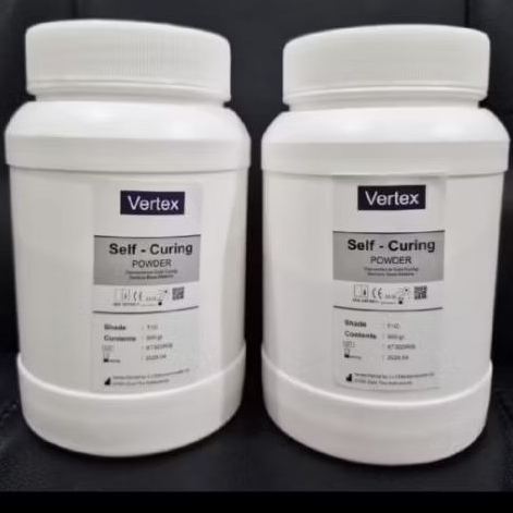 VERTEX HOT CURING / POWDER Heat Cure Vertex Basic / Powder HC Vertex Original 500 gr / bubuk Vertex