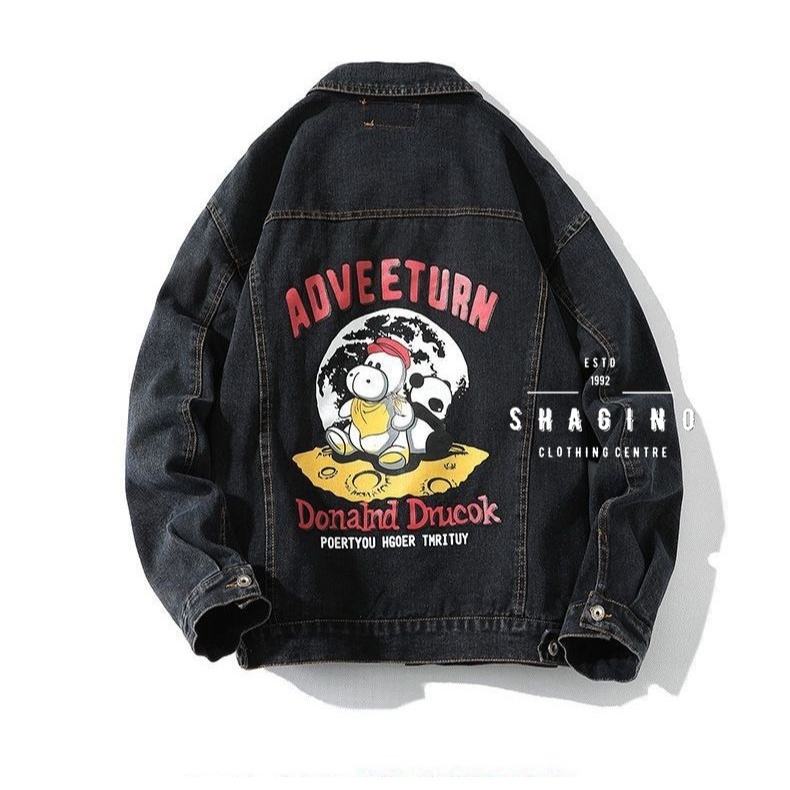 Shagin0 | Jaket Jeans Terbaru / Jaket Pria / Jaket Pria Keren / Jaket Jeans Pria Korean Style / Jake