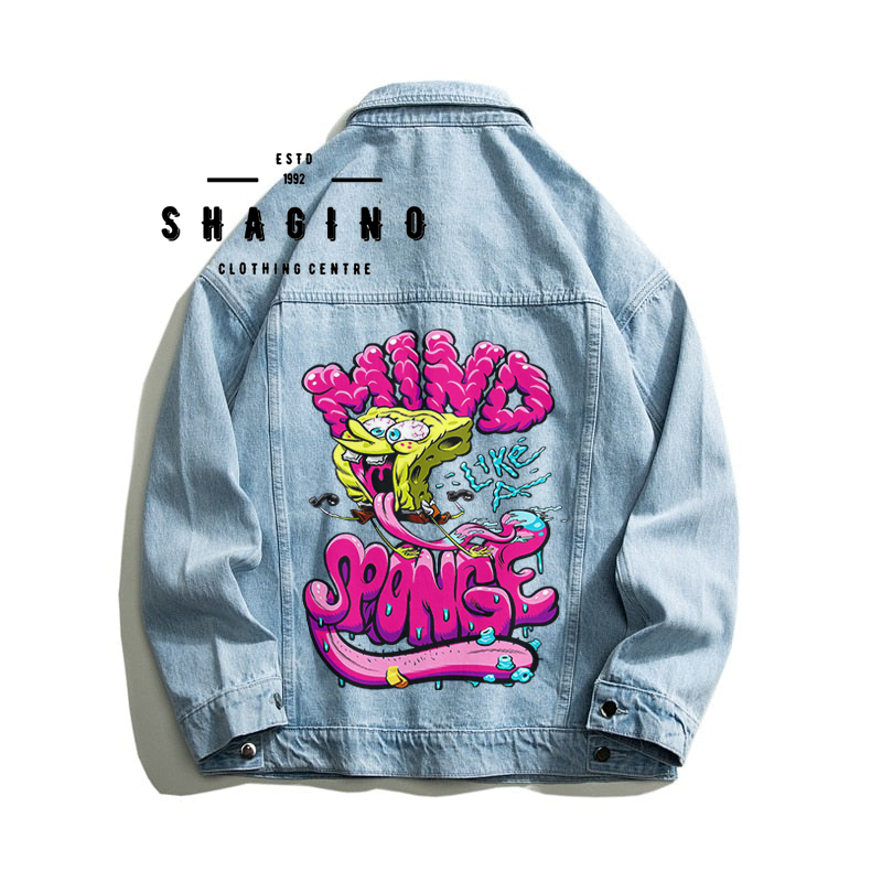 Shagin0 | Jaket Jeans Terbaru / Jaket Pria / Jaket Pria Keren / Jaket Denim / Jaket Jeans Pria Korea
