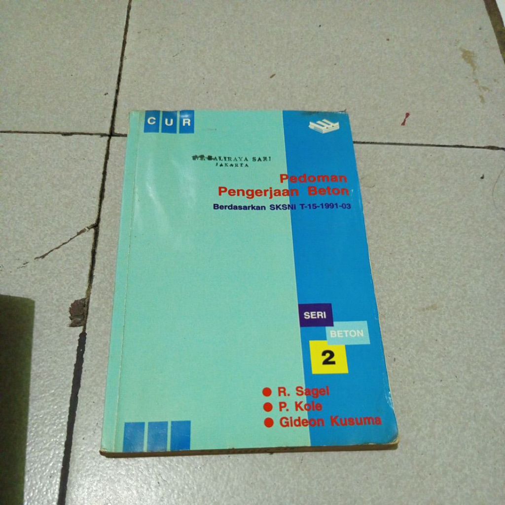 buku original - pedoman pengerjaan beton jilid 2 oleh sagel