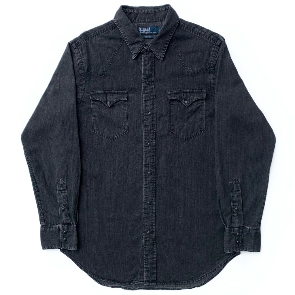 polo ralph lauren 2000s western shirt