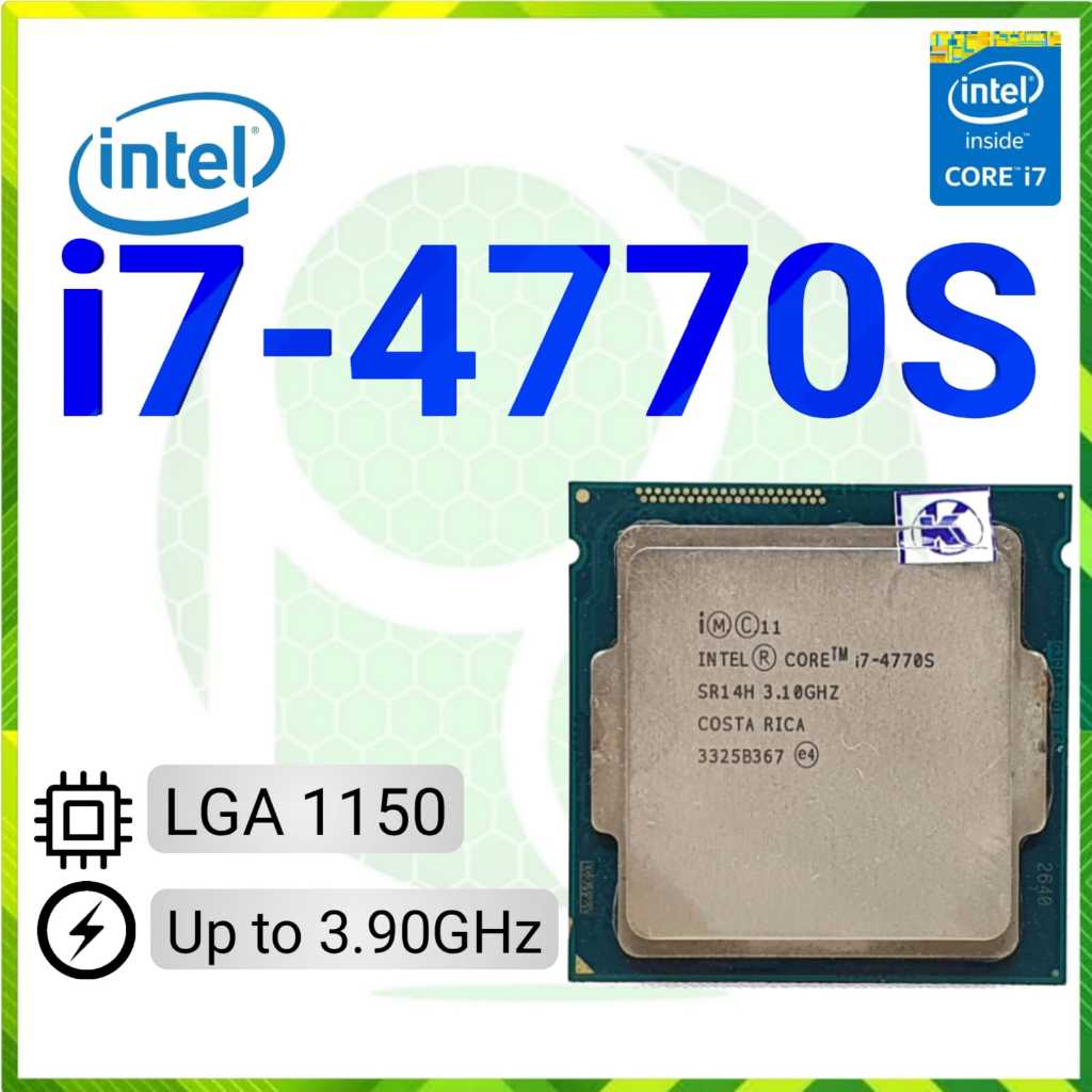 Intel Core i7 4770S up to 3.90GHz | CPU Processor Prosesor i7 4770 S
