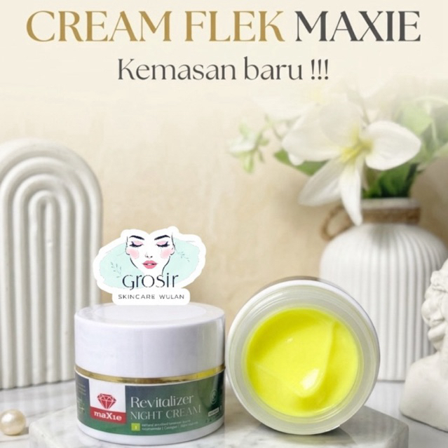 CREAM FLEK GLOWING MAXIE GLOW SKINCARE ORI BPOM