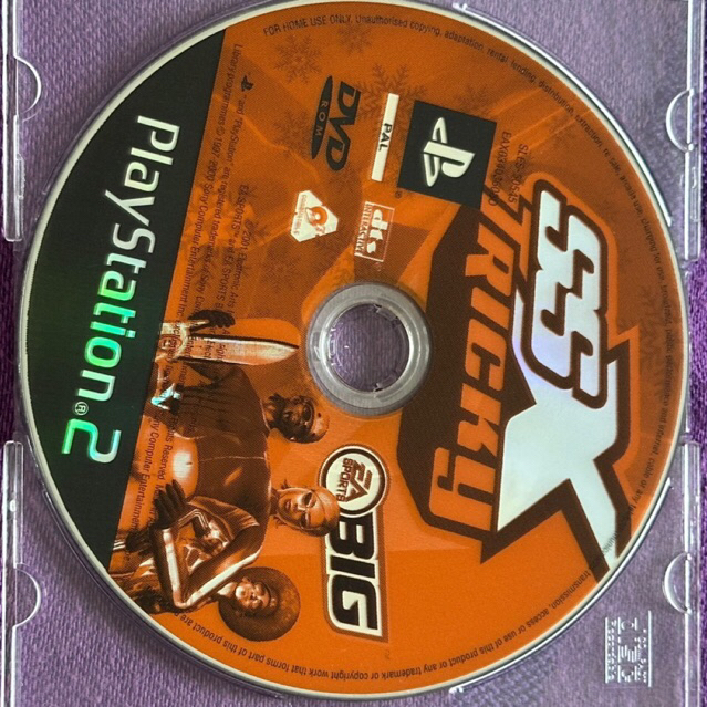 kaset ps2 ori pal ssx tricky