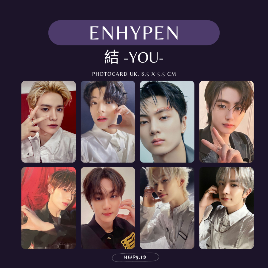 [EN] UNOFFICIAL PHOTOCARD ENHYPEN YOU