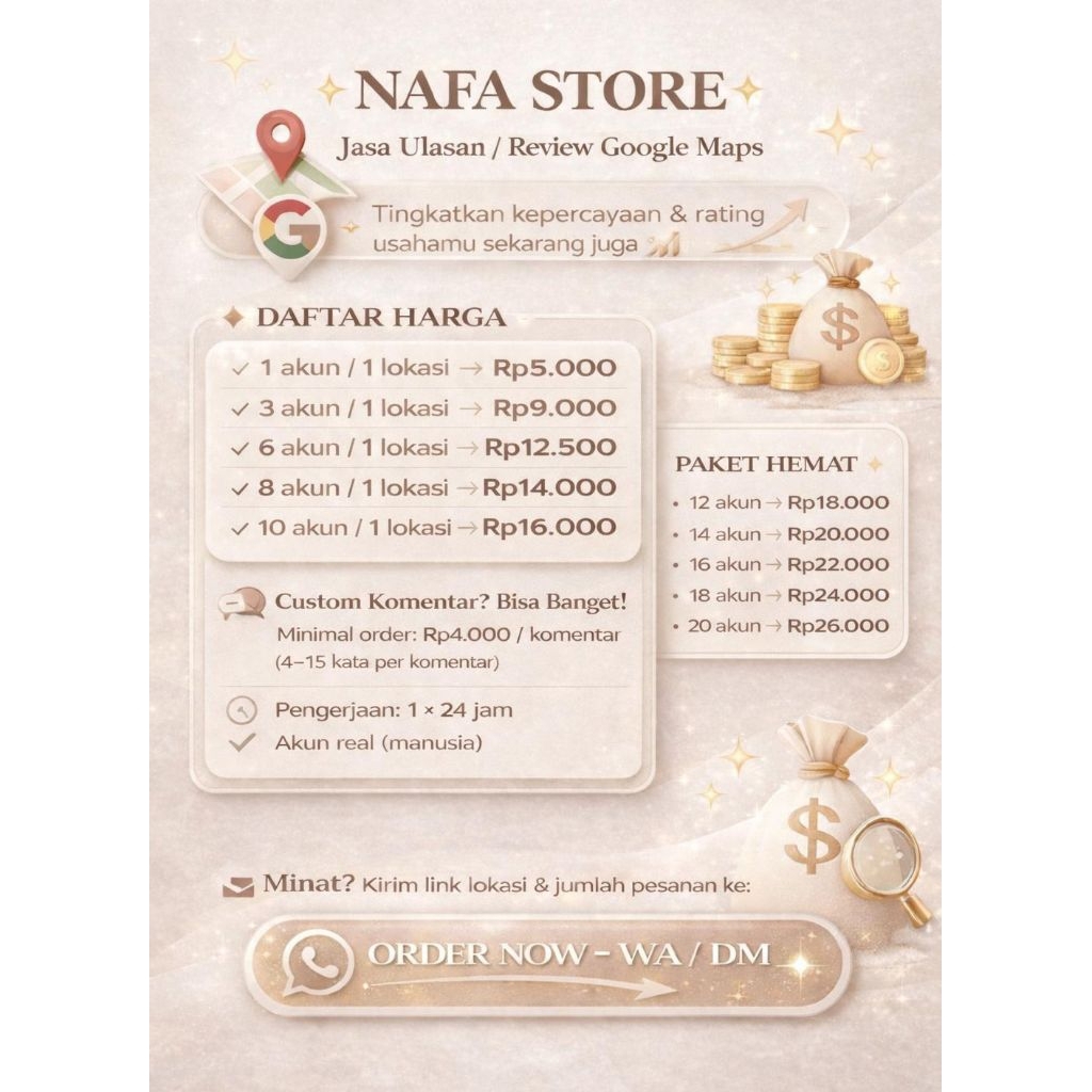 Jasa ulas maps [ deskripsi ] bonus beli banyak