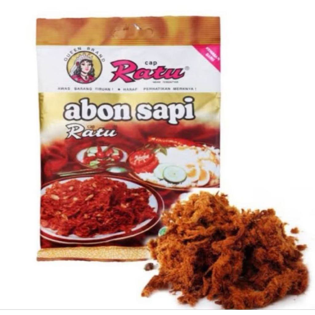 Abon Sapi Cap Ratu 90gr Halal