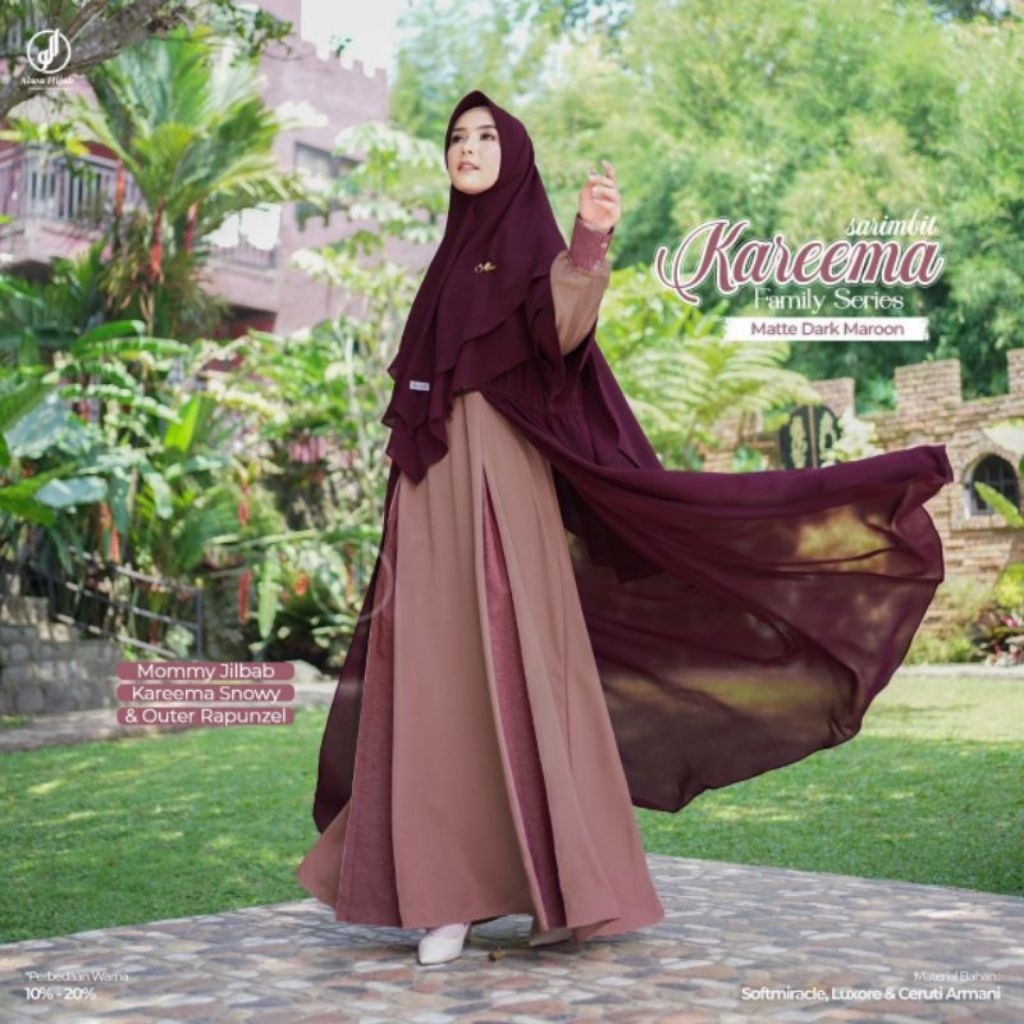 Take All . Preloved Hijab Alwa Maroon, Hijab Aadin dan hijab crinkle