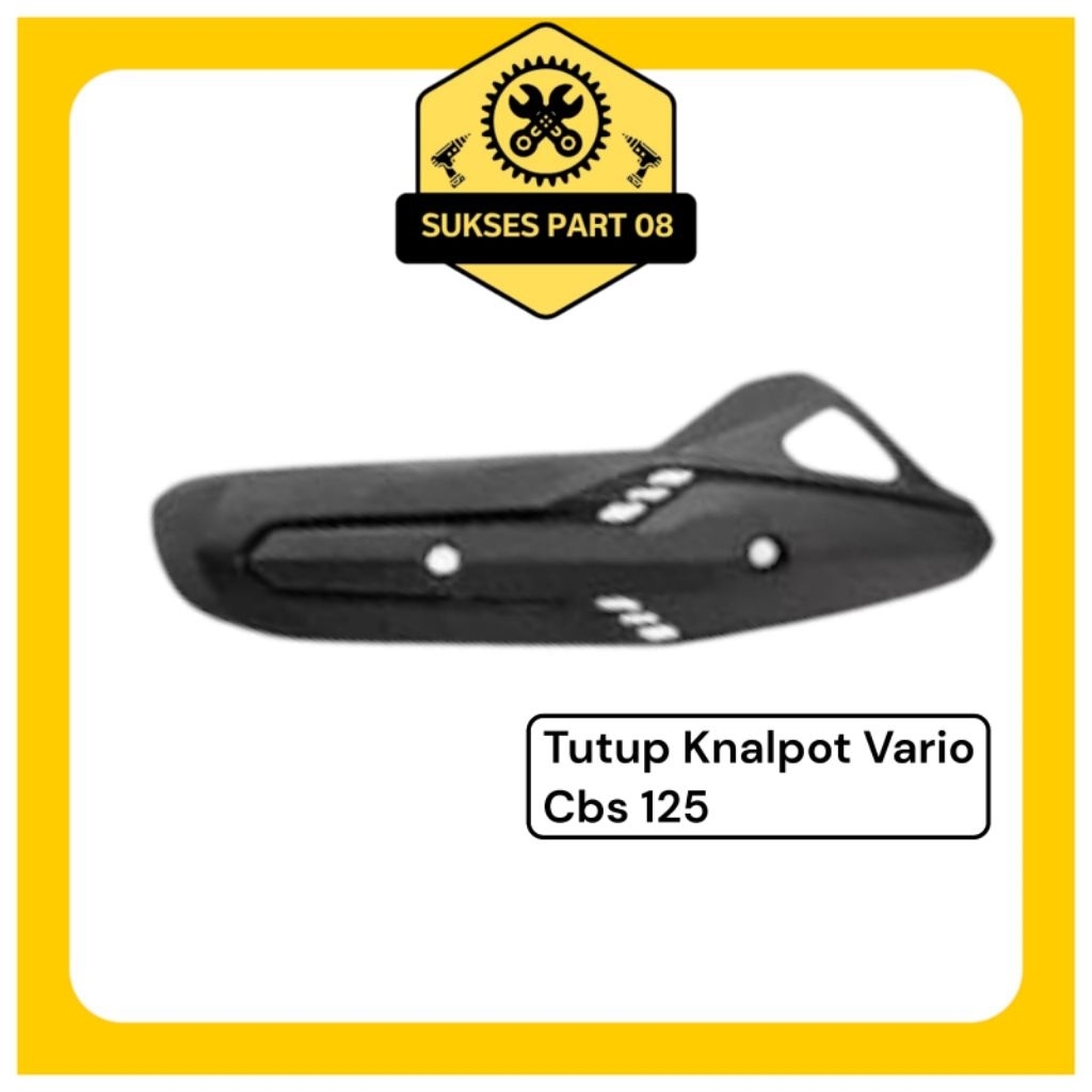TUTUP KNALPOT VARIO CBS125