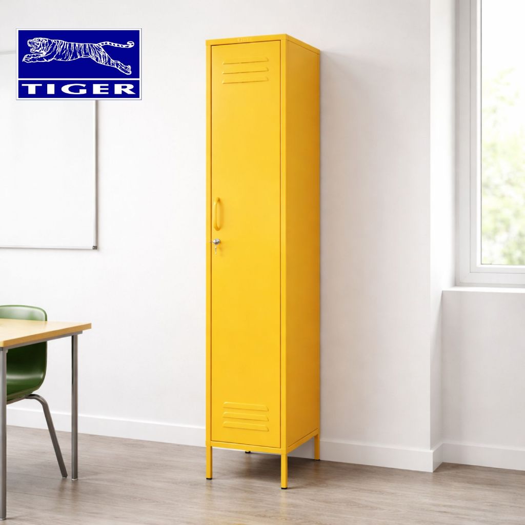 TIGER LOCKER HM-A4 1 PINTU #1003 YELLOW