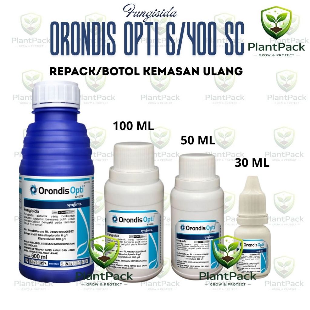(REPACK/KEMAS ULANG) FUNGISIDA ORONDIS OPTI 6/400 SC KEMASAN 30/50/100 mL