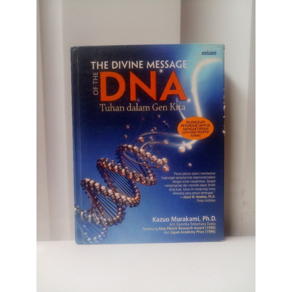 BUKU BEKAS ORIGINAL THE DIVINE MESSAGE OF THE DNA(TUHAN DALAM GEN KITA)