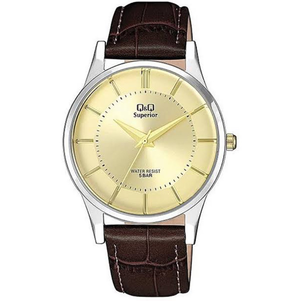 Jam Tangan Q&Q QQ QNQ S308 S 308 Series Ori Japan Superior Steinlis Steel