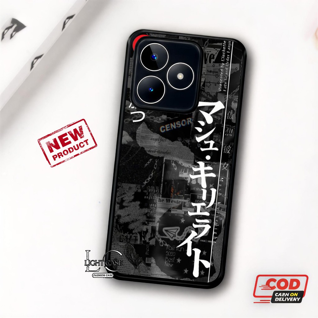 Cassing glossy Untuk REALME NOTE 80 Terbaru - Softcase Gambar Fashion Printing - Pelindung Hp Terbar