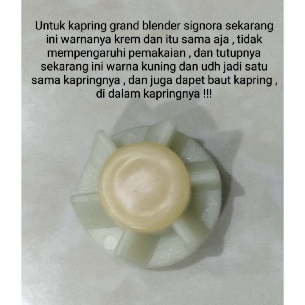 Kapring Grand Blender Signora + tutup kapring {100% ORI Signora} (Spesial Diskon)